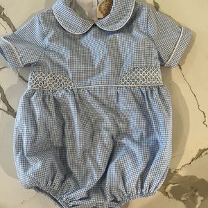 The Beaufort Bonnet Company bubble size 6-12M in excellent used condition.